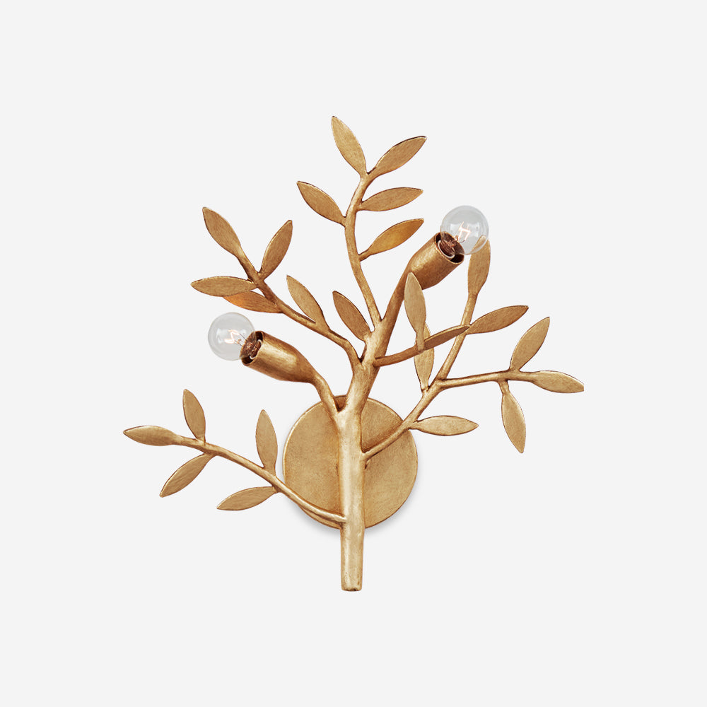 Mandeville Wall Lamp Branch Motif Organic Grace - Letslighting