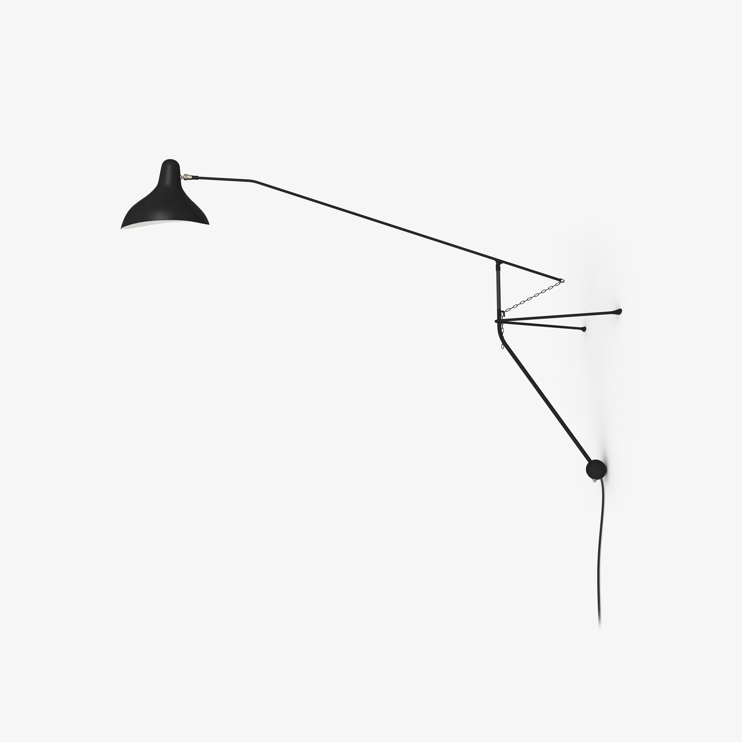 Ivsolarae Modern Minimalist Arm Wall Lamp - Letslighting
