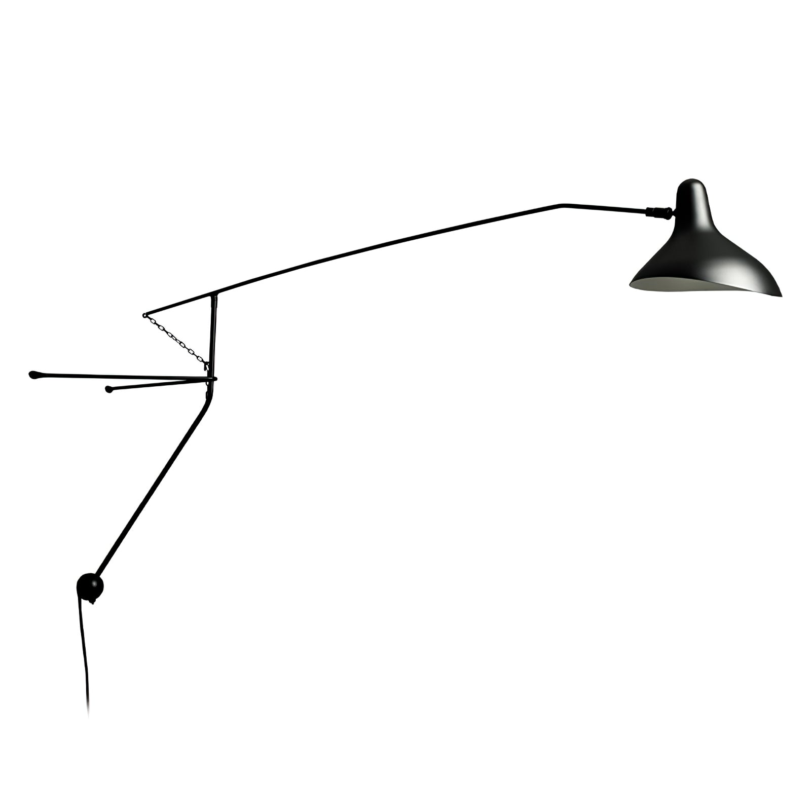 Ivsolarae Modern Minimalist Arm Wall Lamp - Letslighting