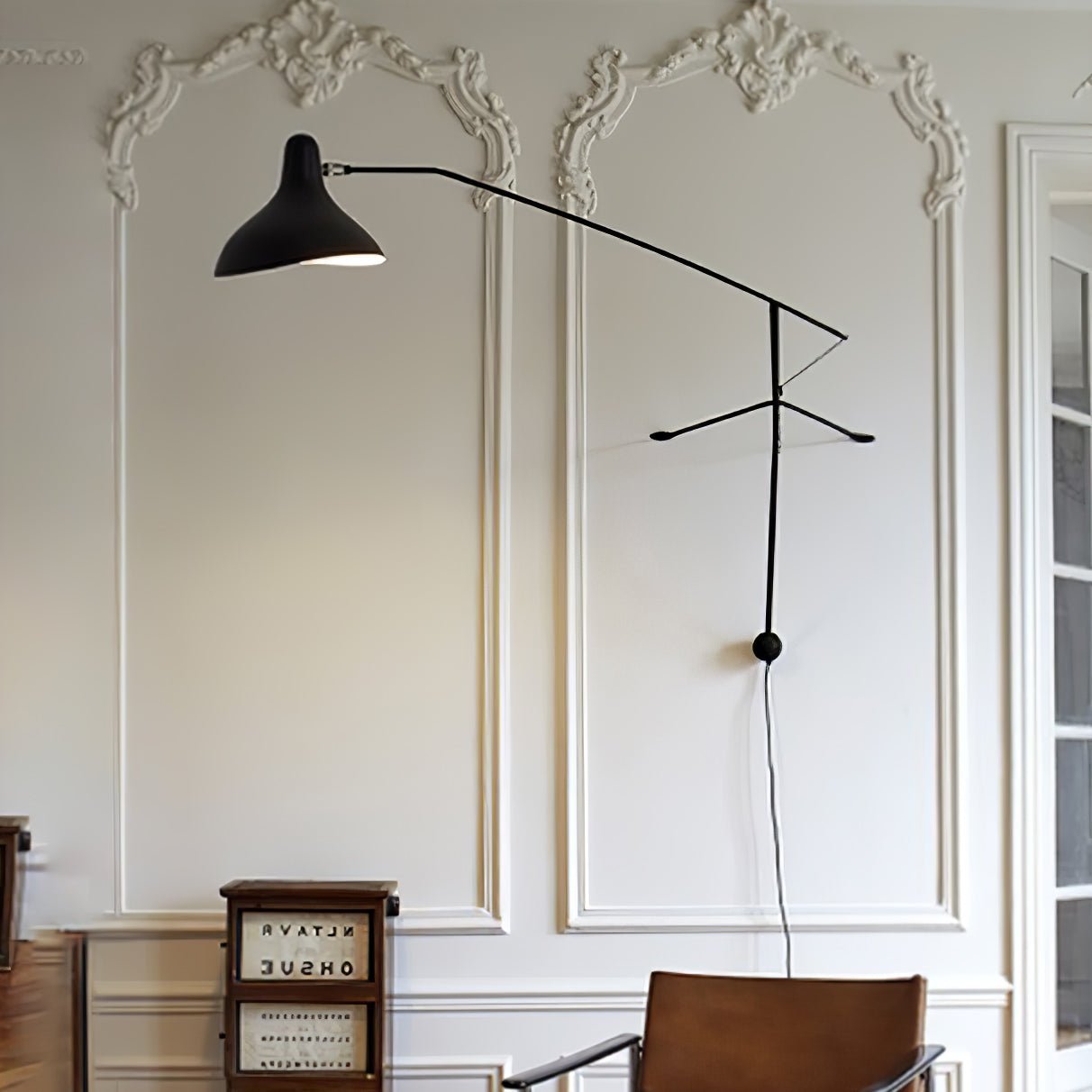 Ivsolarae Modern Minimalist Arm Wall Lamp - Letslighting