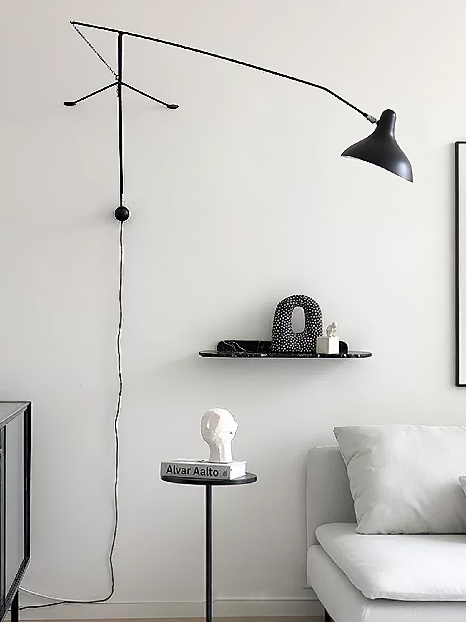 Ivsolarae Modern Minimalist Arm Wall Lamp - Letslighting