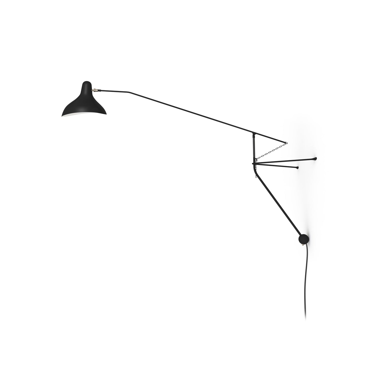Ivsolarae Modern Minimalist Arm Wall Lamp - Letslighting