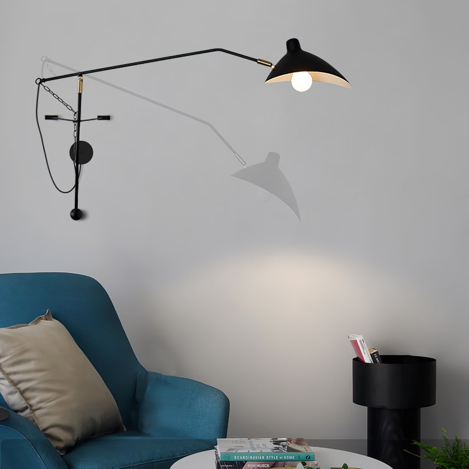 Ivsolarae Modern Minimalist Arm Wall Lamp - Letslighting