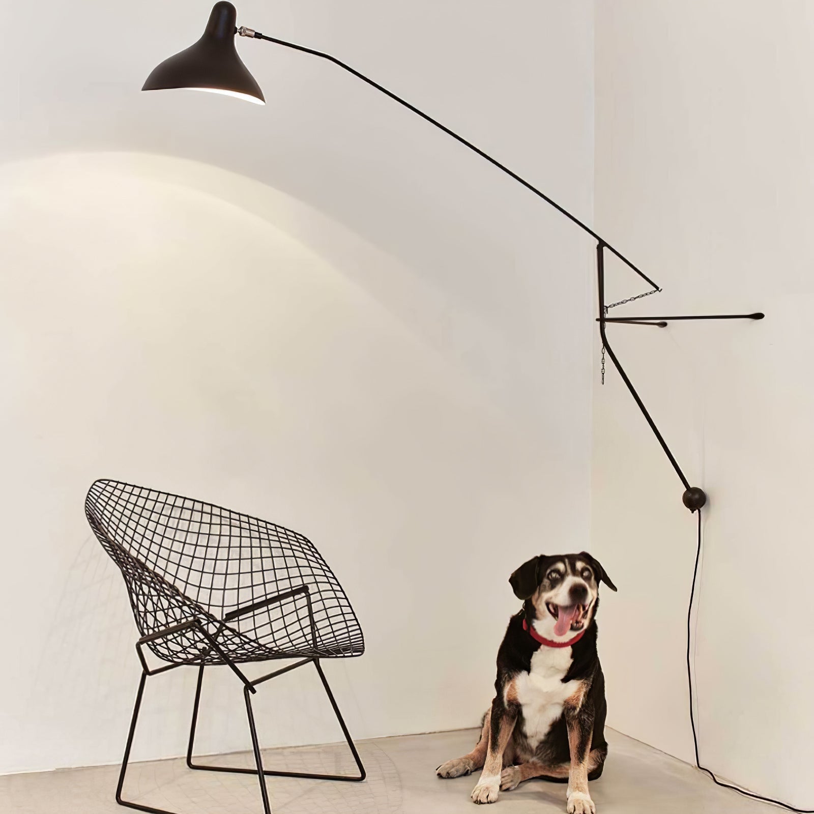 Ivsolarae Modern Minimalist Arm Wall Lamp - Letslighting