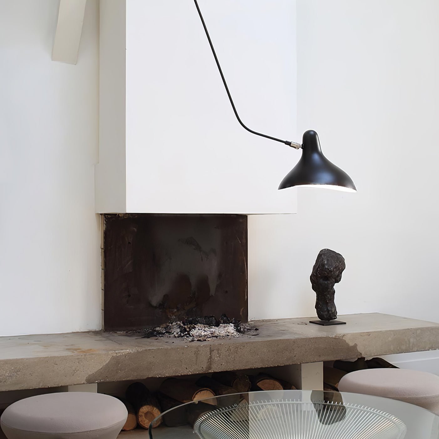 Ivsolarae Modern Minimalist Arm Wall Lamp - Letslighting