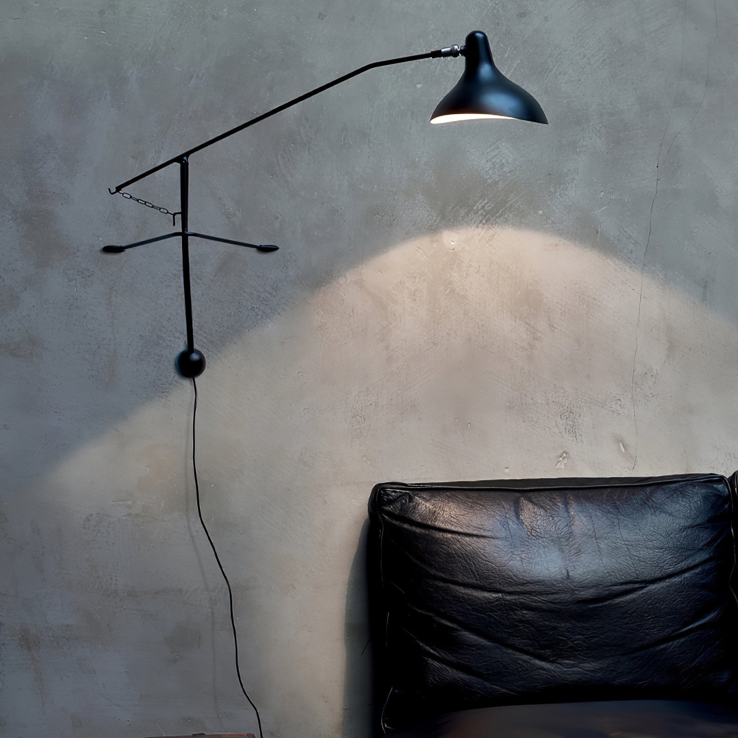 Ivsolarae Modern Minimalist Arm Wall Lamp - Letslighting