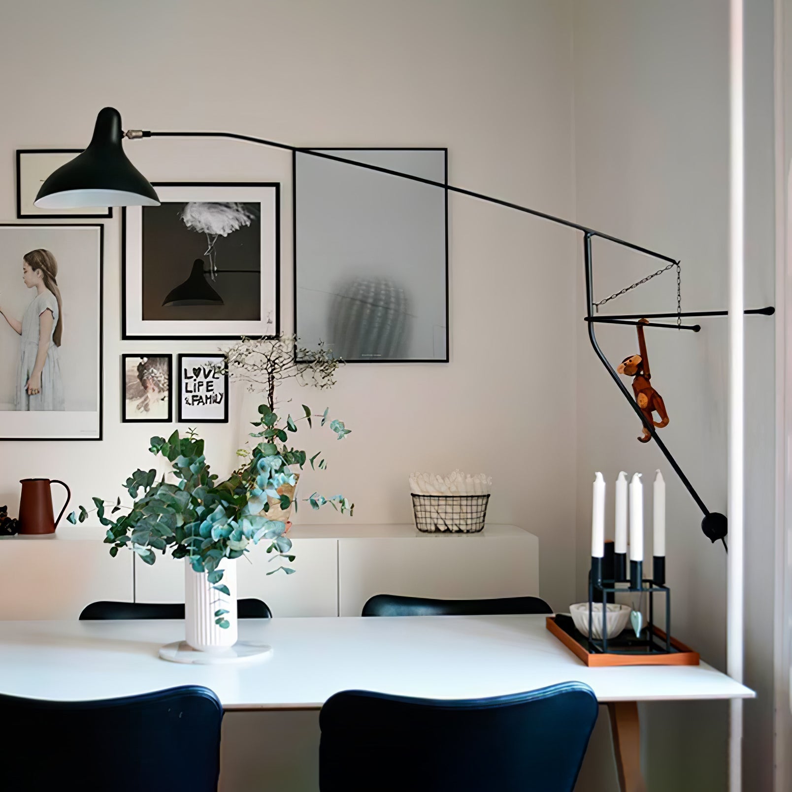 Ivsolarae Modern Minimalist Arm Wall Lamp - Letslighting