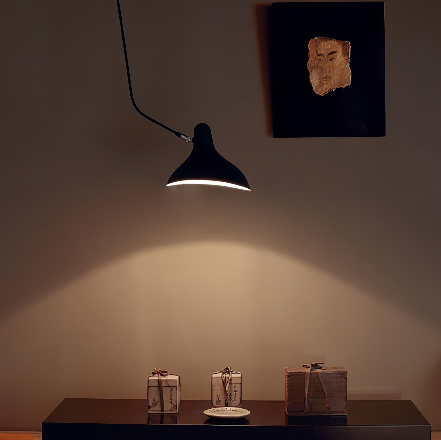Ivsolarae Modern Minimalist Arm Wall Lamp - Letslighting