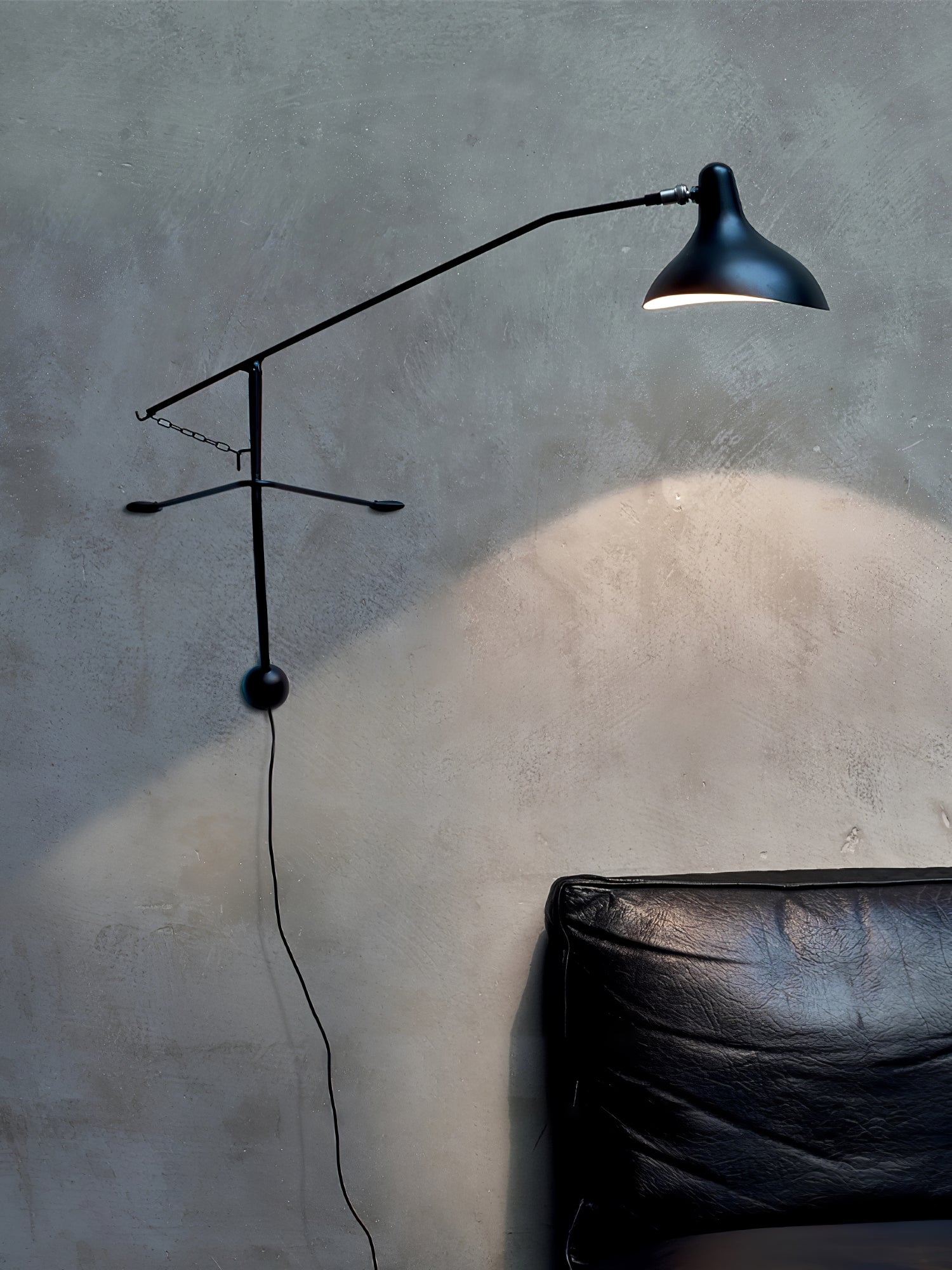 Ivsolarae Modern Minimalist Arm Wall Lamp - Letslighting
