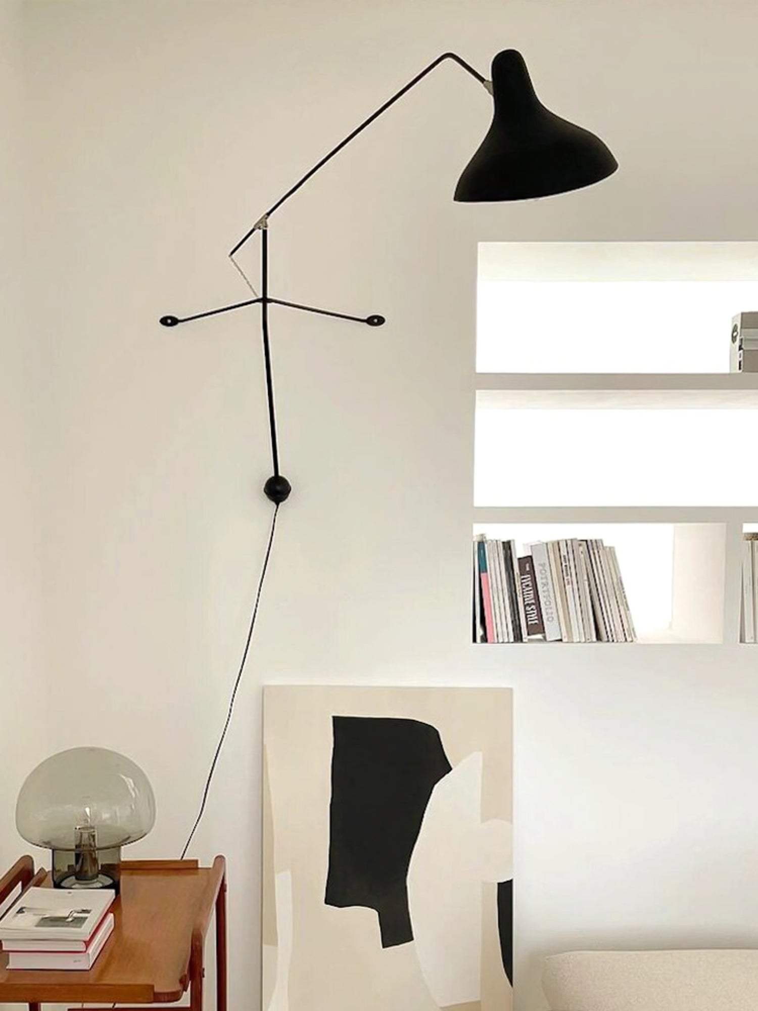 Ivsolarae Modern Minimalist Arm Wall Lamp - Letslighting