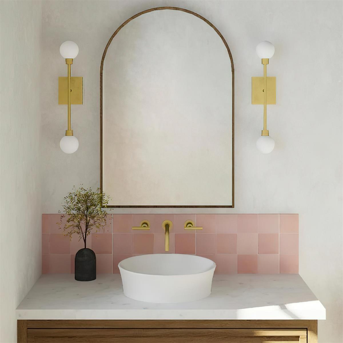 Mara Wall Lamp Dual-Globe - Letslighting