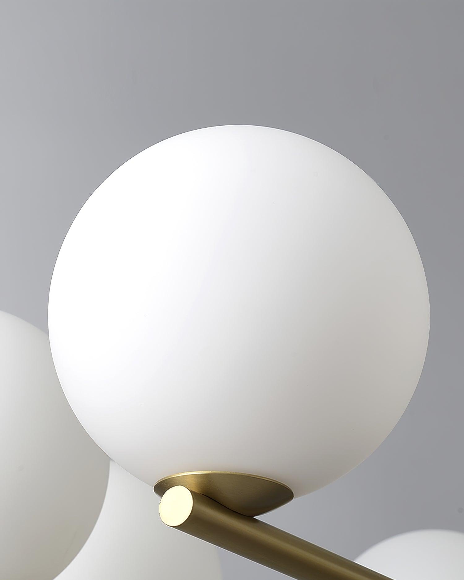 Covynel Mid-Century Brass Chandelier - Letslighting