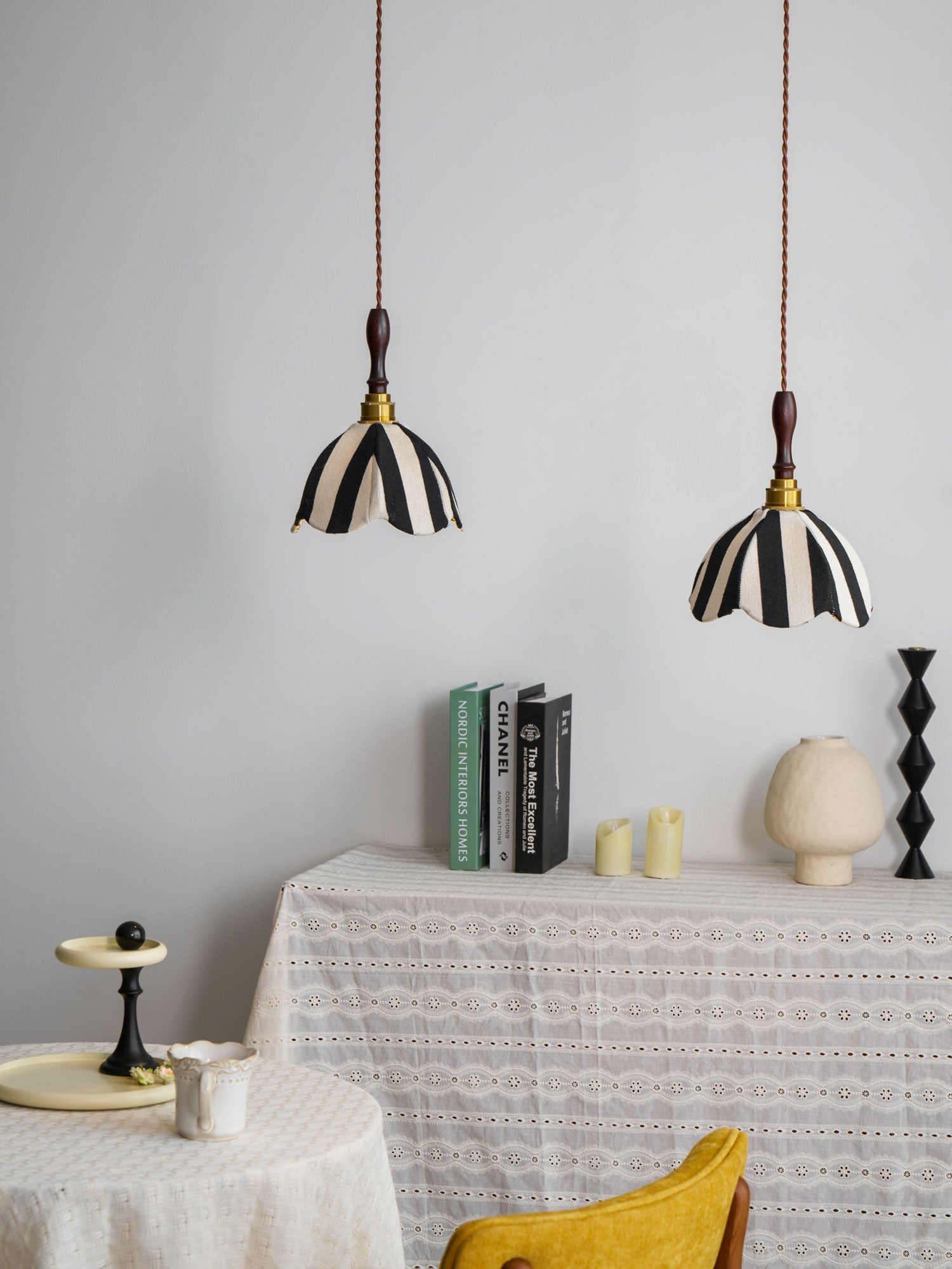 Isolder Fabric Pendant Light - Letslighting