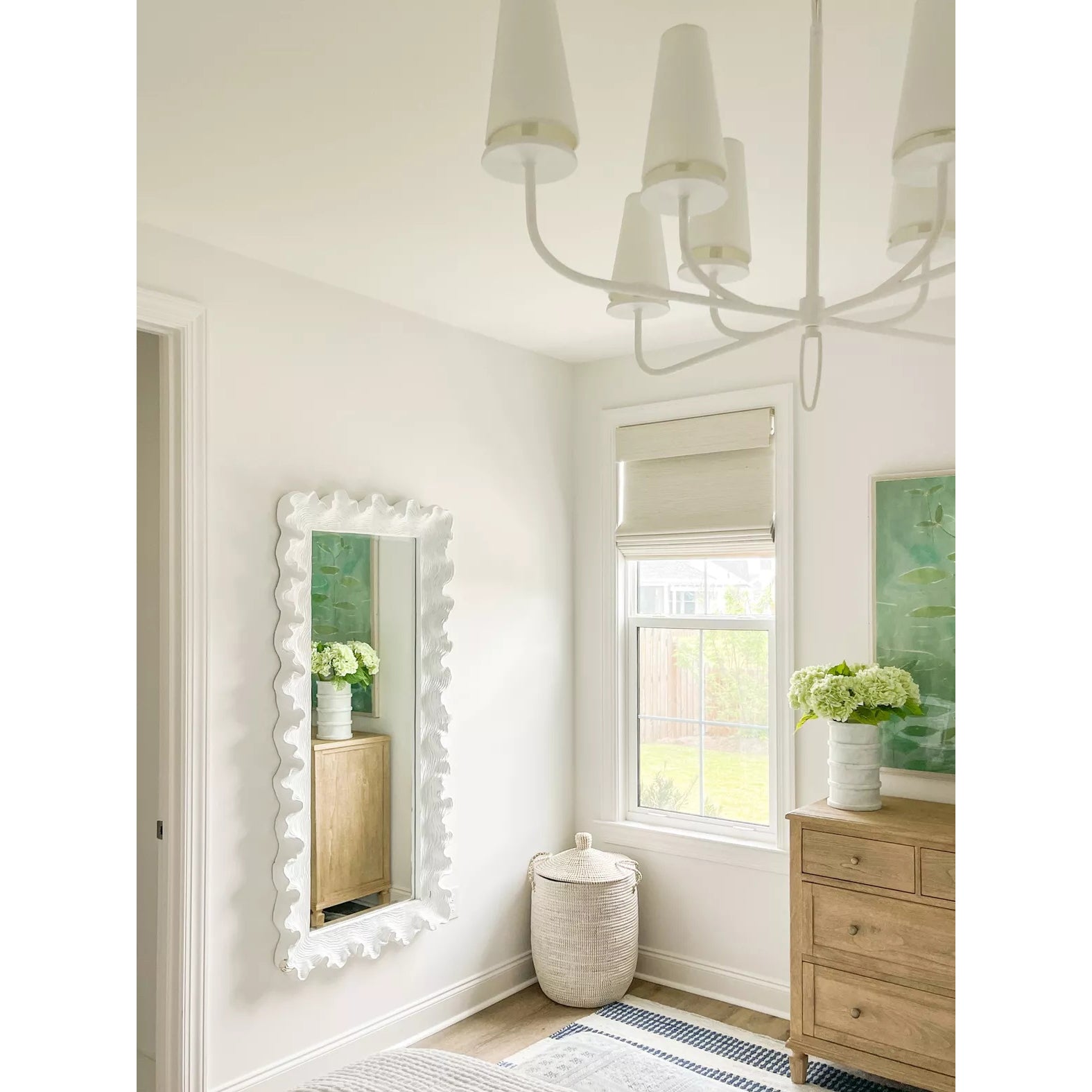 Curaeara Vintage Industrial Brass Fabric Chandelier - Letslighting