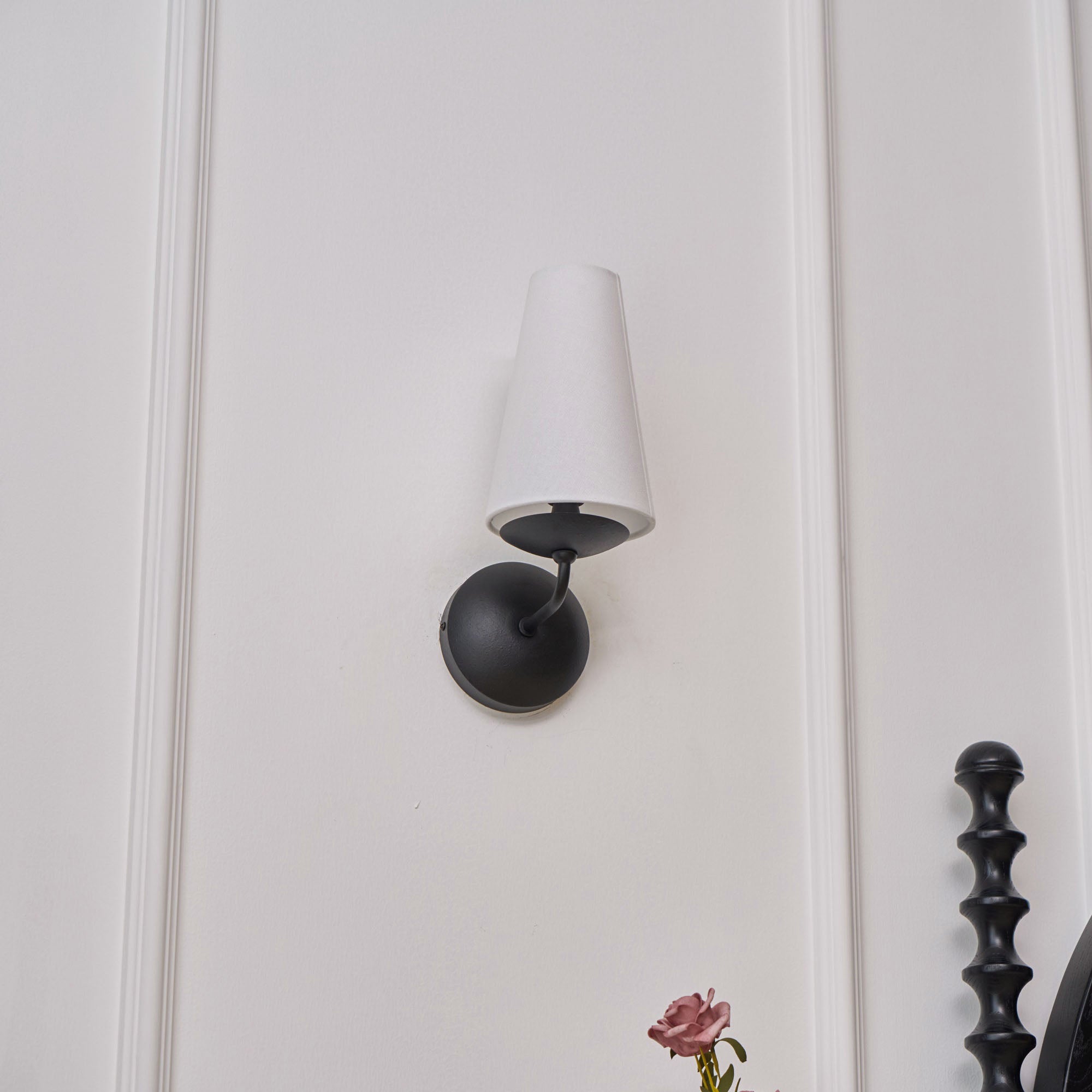 Avraee Modern Minimalist Brass Fabric Wall Lamp - Letslighting