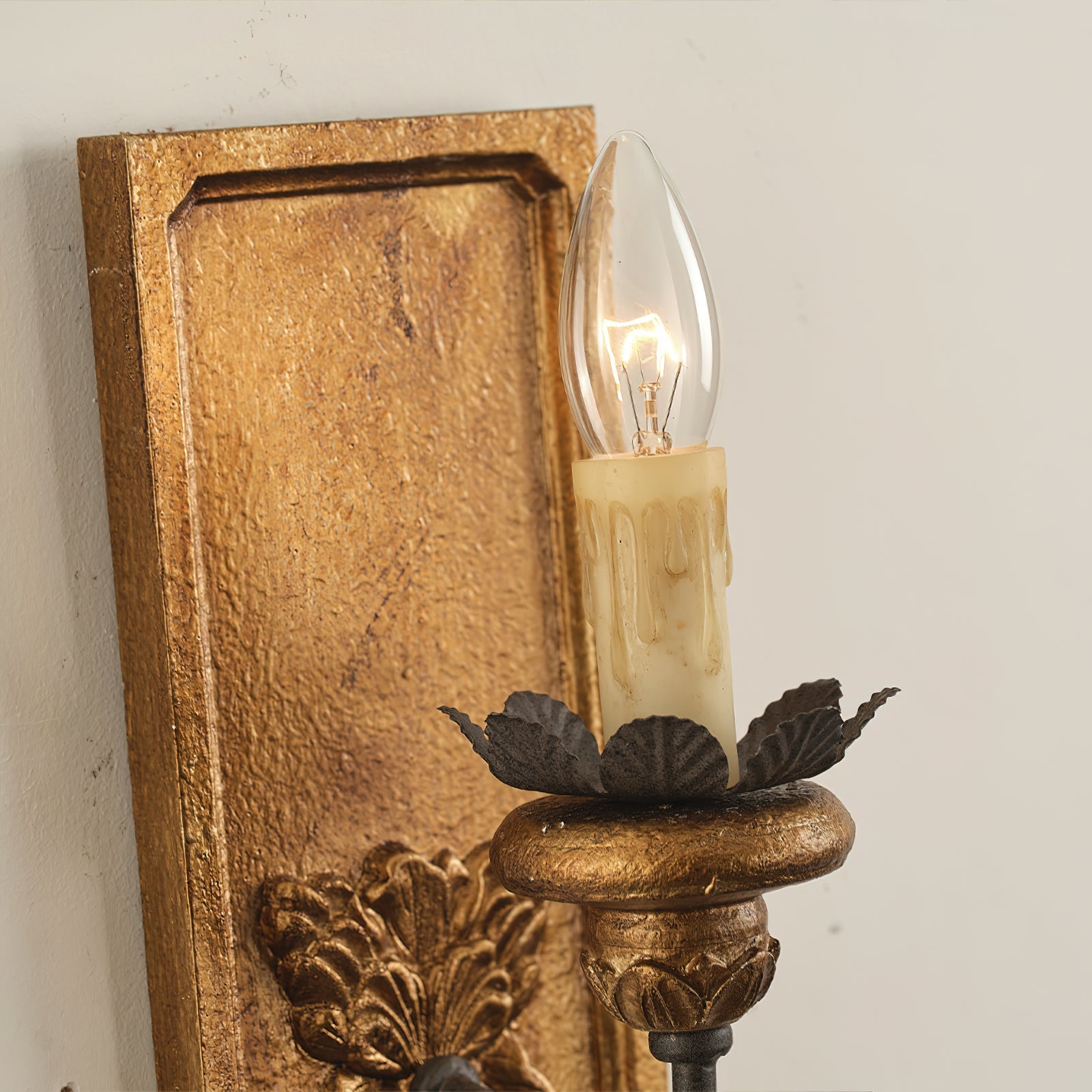 Lydorira Vintage Premium Elegance Wood Wall Lamp - Letslighting