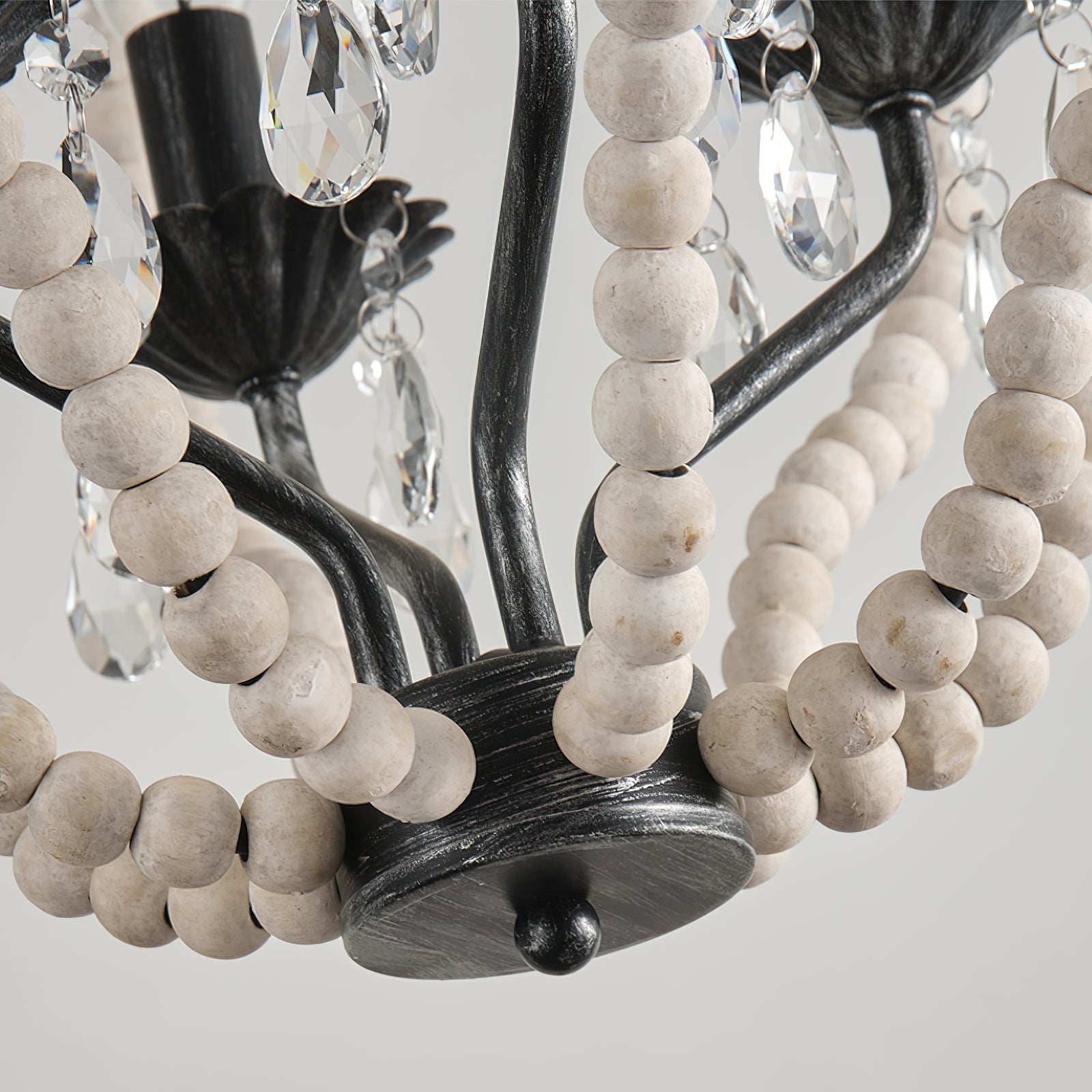 Ulthaara Individual Creativity Wood Crystal Chandelier - Letslighting