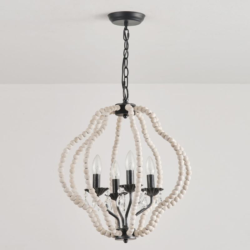 Ulthaara Individual Creativity Wood Crystal Chandelier - Letslighting