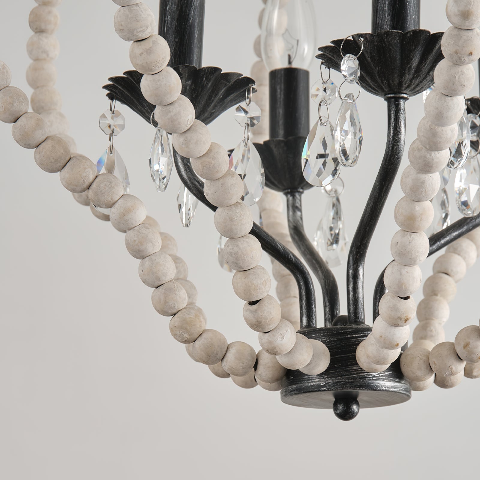 Ulthaara Individual Creativity Wood Crystal Chandelier - Letslighting
