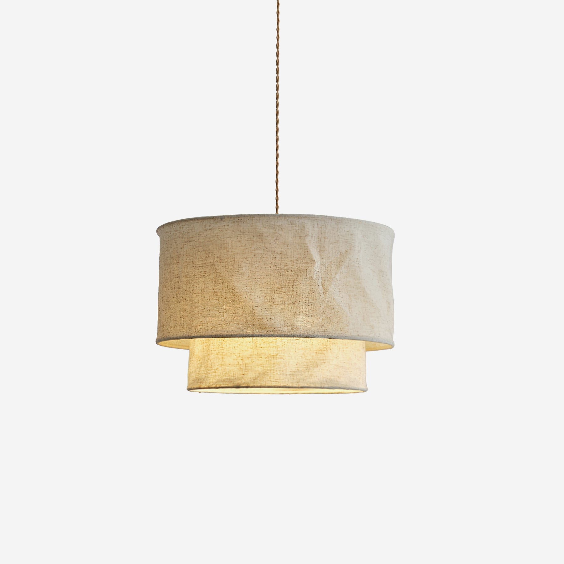 Nuvai Natural Linen Pendant Light - Letslighting