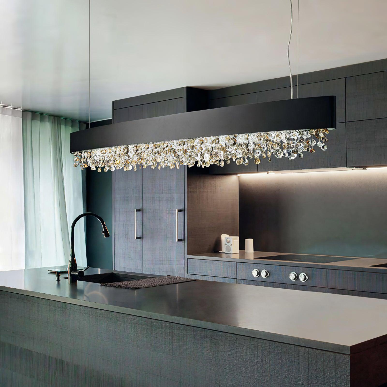 Lymara Modern Luxury Crystal Pendant Light - Letslighting