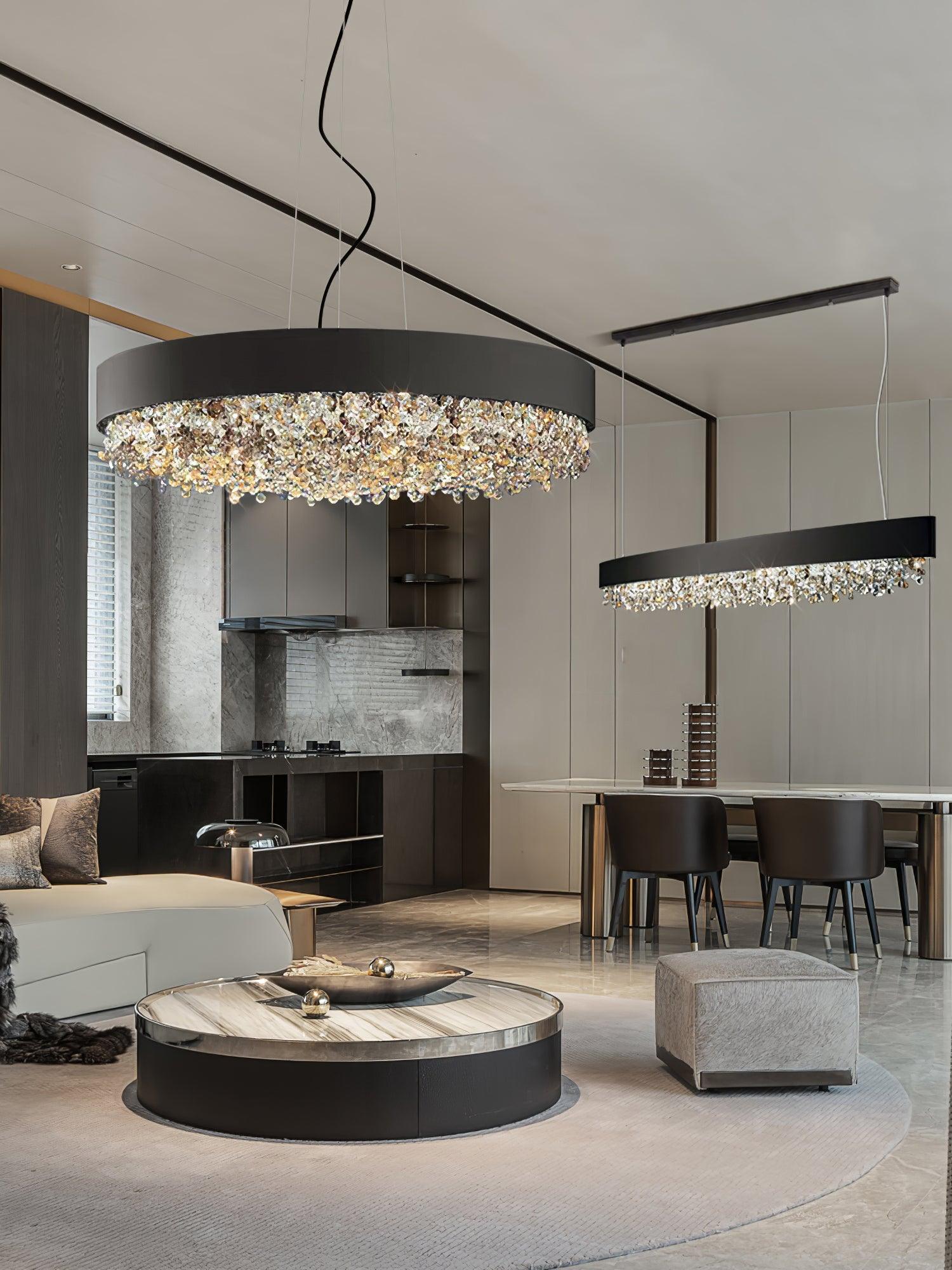 Lymara Modern Luxury Crystal Pendant Light - Letslighting