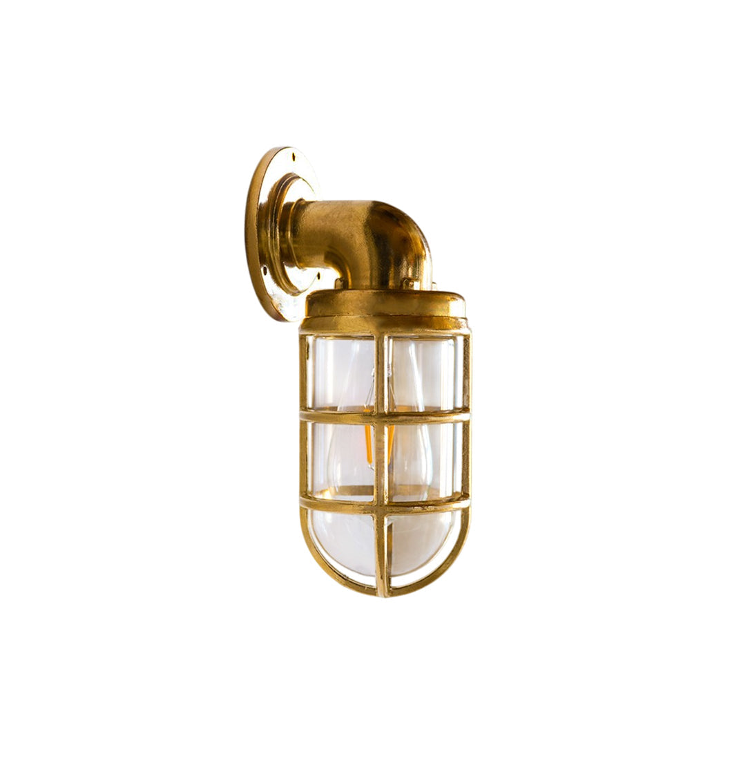 Evthaia Vintage Industrial Glass Wall Lamp - Letslighting
