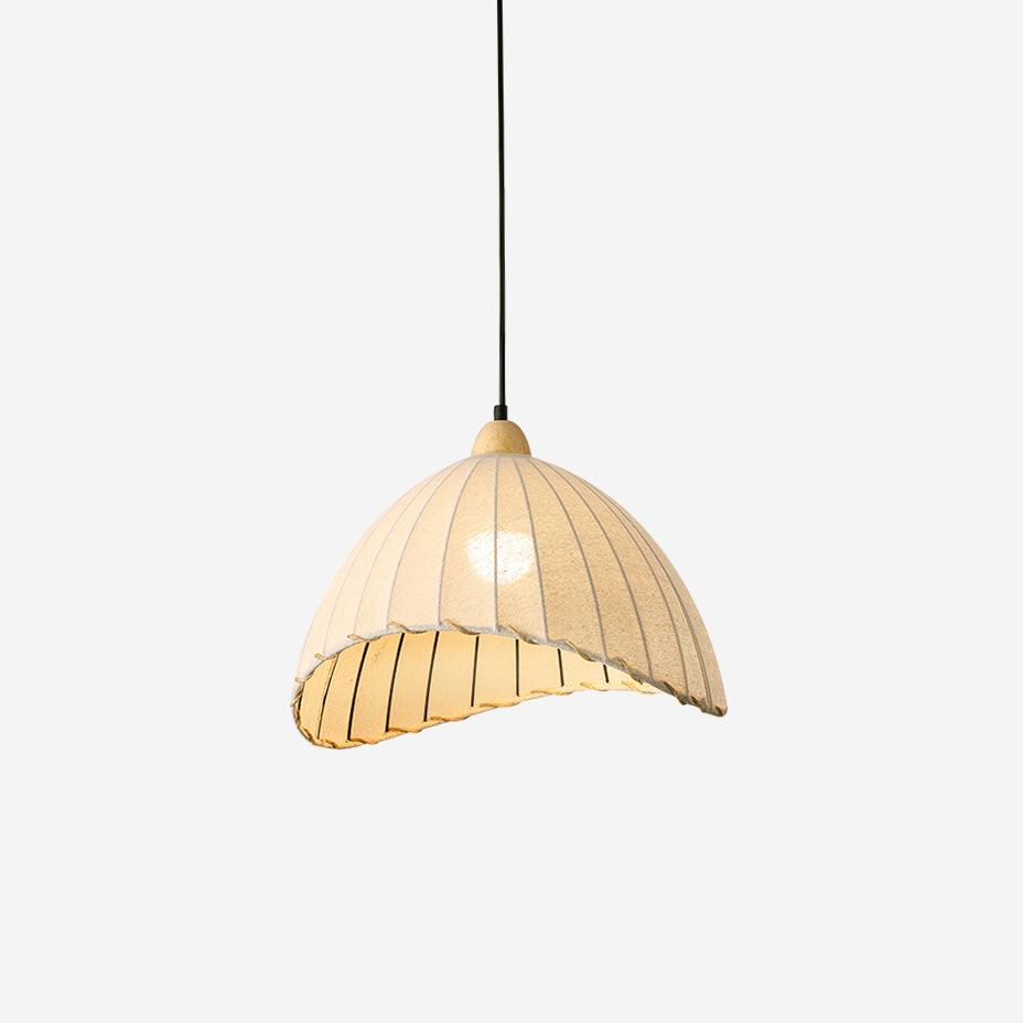 Eclipta Fabric Linen Pendant Light - Letslighting