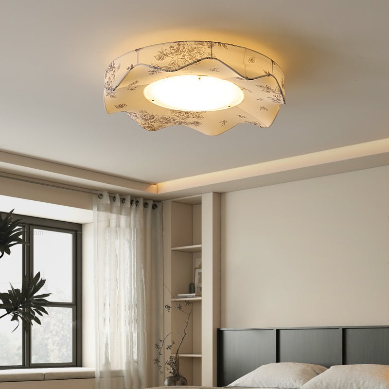 Arvele Premium Nordic Art Fabric Ceiling Light - Letslighting