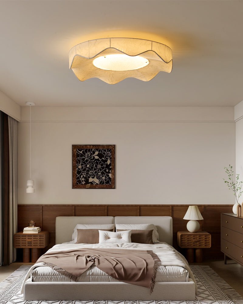 Arvele Premium Nordic Art Fabric Ceiling Light - Letslighting