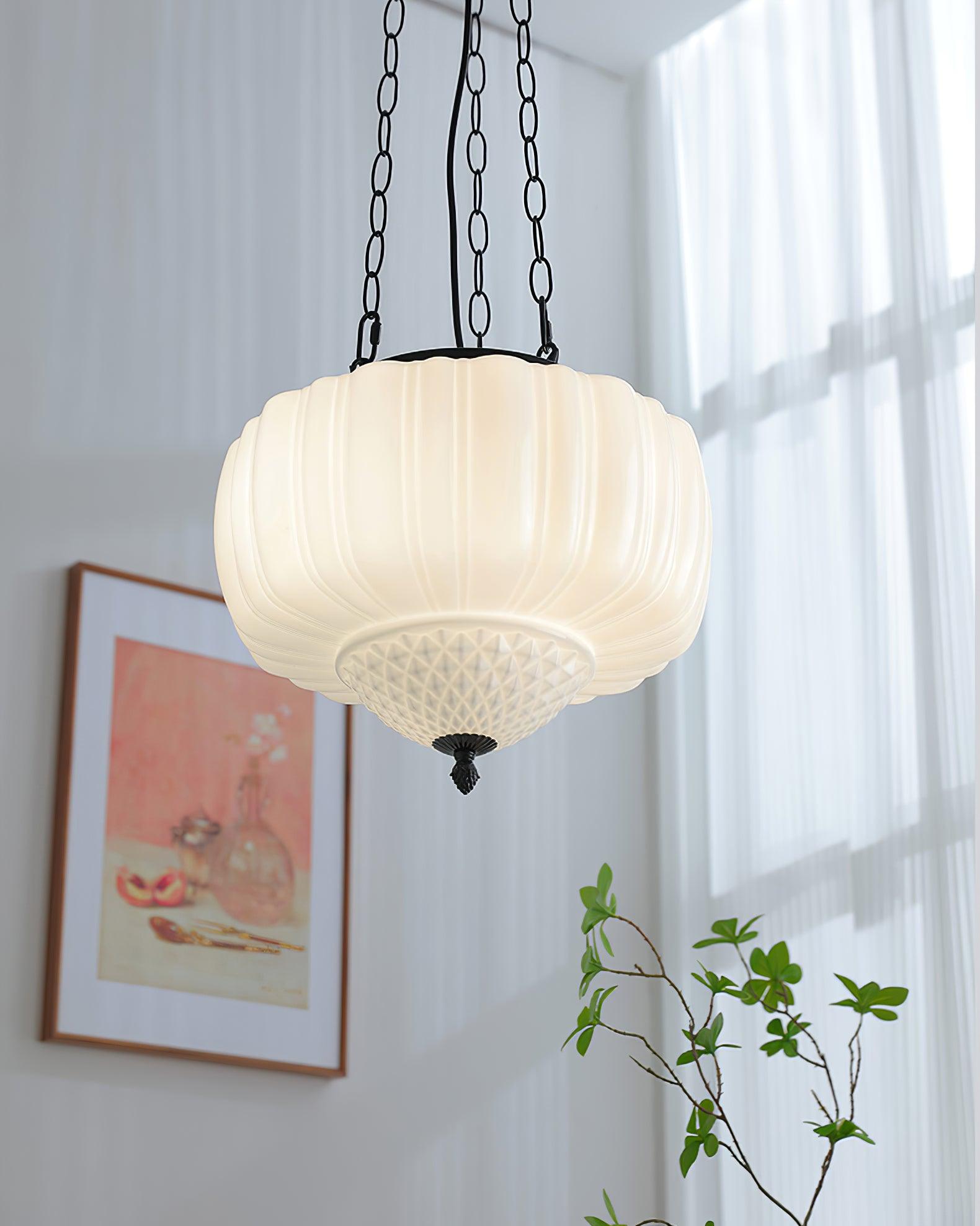 Yara Contemporary Glass Pendant Light - Letslighting