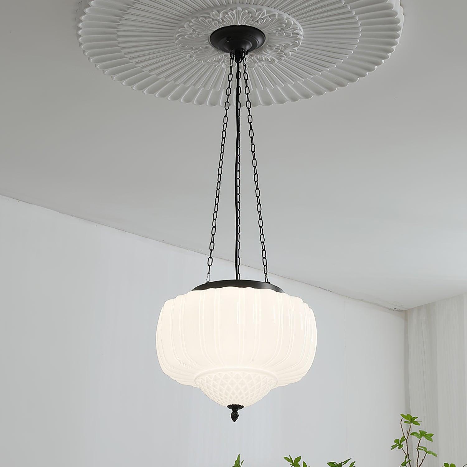 Yara Contemporary Glass Pendant Light - Letslighting