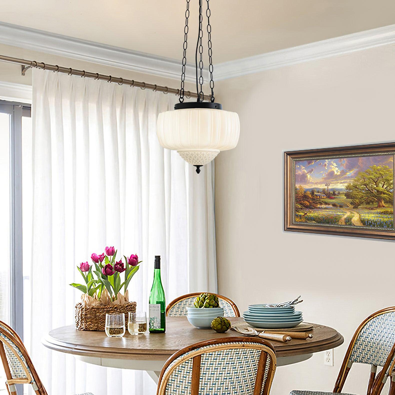 Yara Contemporary Glass Pendant Light - Letslighting