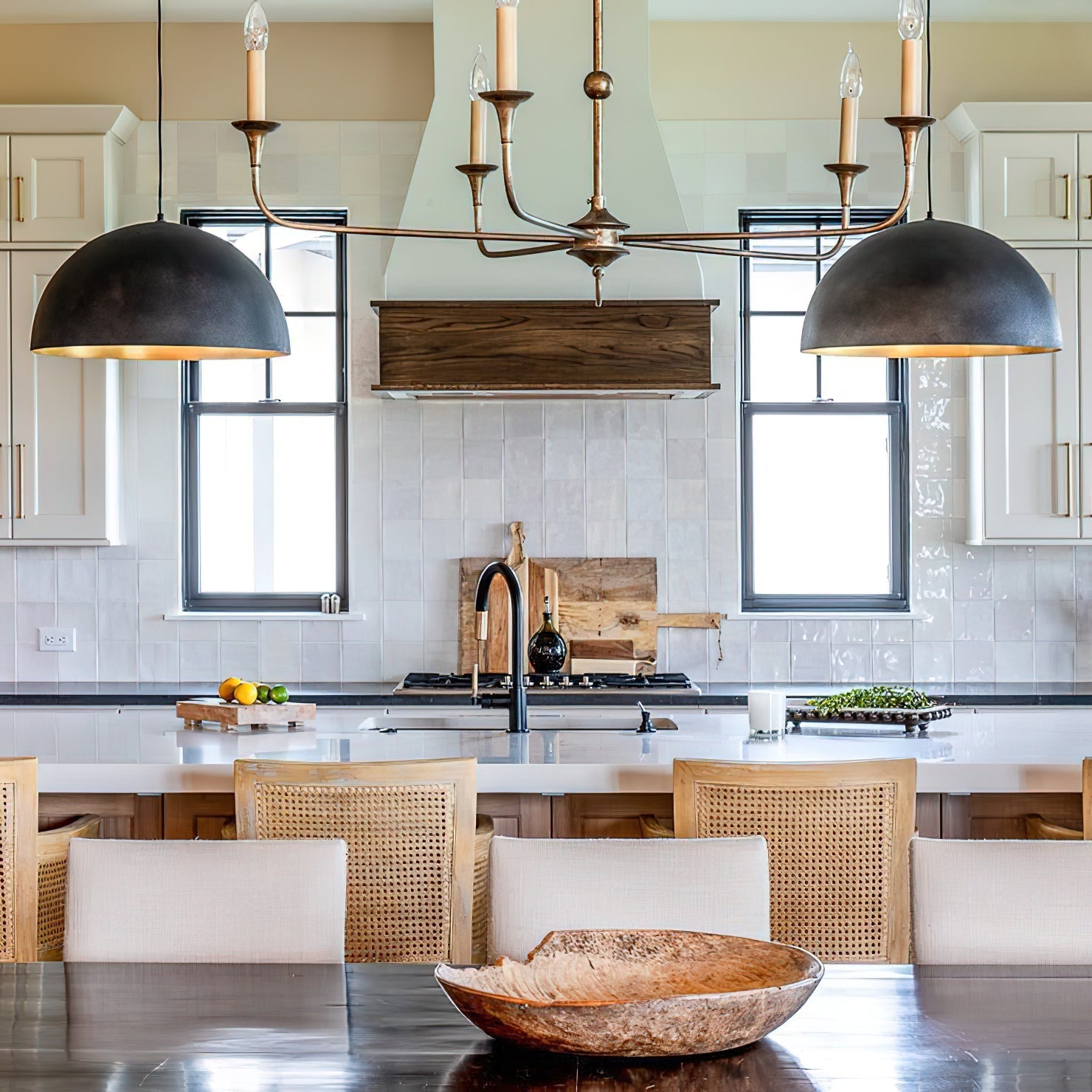 Lustra Pendant Lamp Dome Bowl for Dining Room - Letslighting