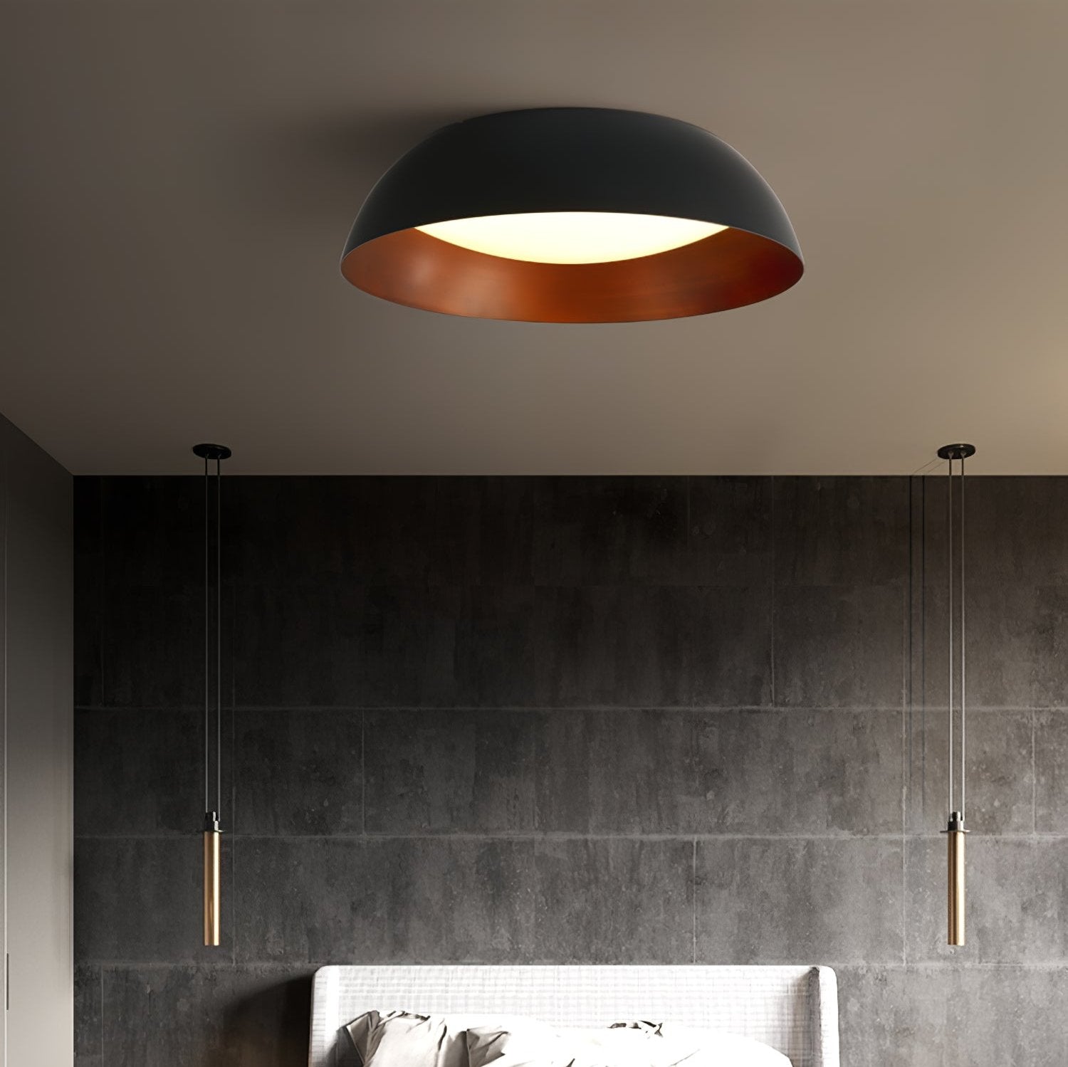 Cinoran Nordic Vintage Shadow Ceiling Lamp - Letslighting
