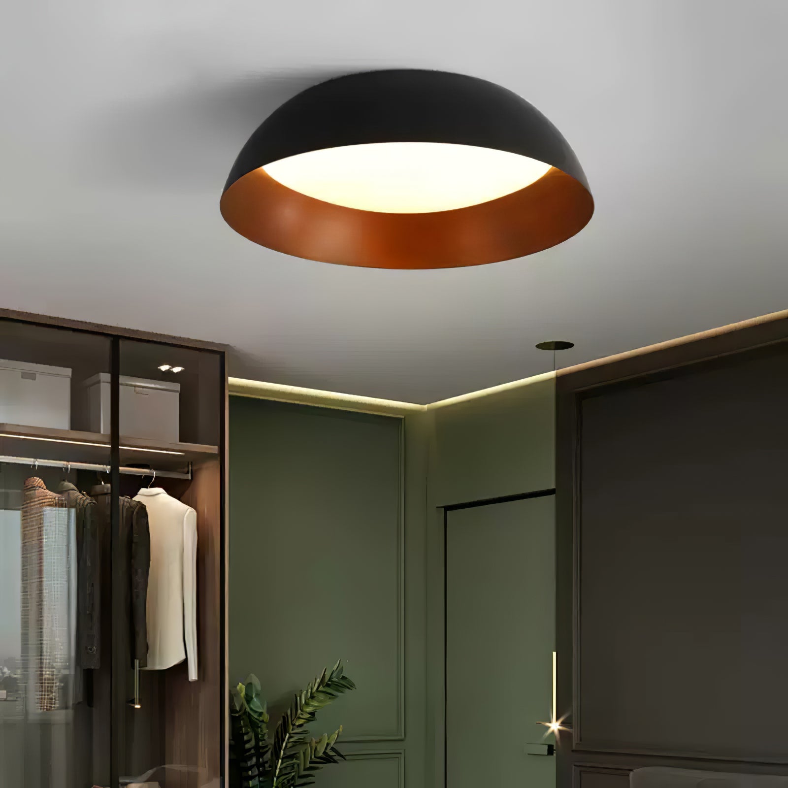 Cinoran Nordic Vintage Shadow Ceiling Lamp - Letslighting