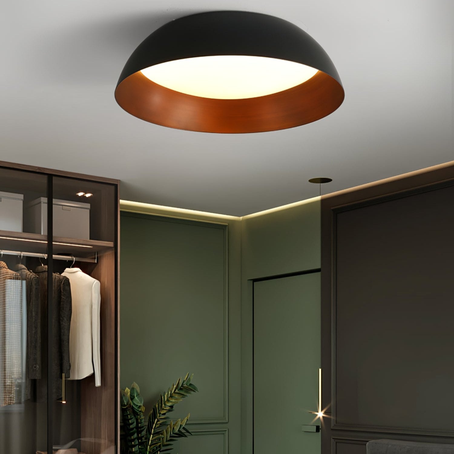 Cinoran Nordic Vintage Shadow Ceiling Lamp - Letslighting