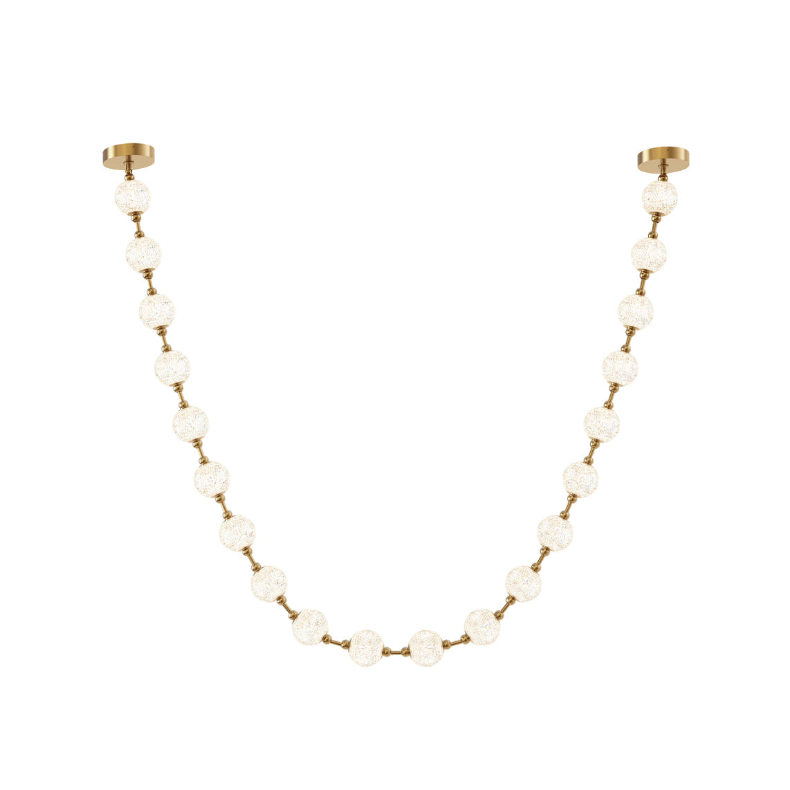 Myphais Modern Minimalist Beaded Plastic Chandelier - Letslighting