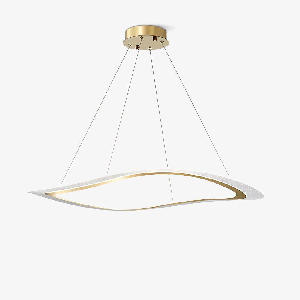 Lustra Chandelier LED Acrylic Gold Modern - Letslighting