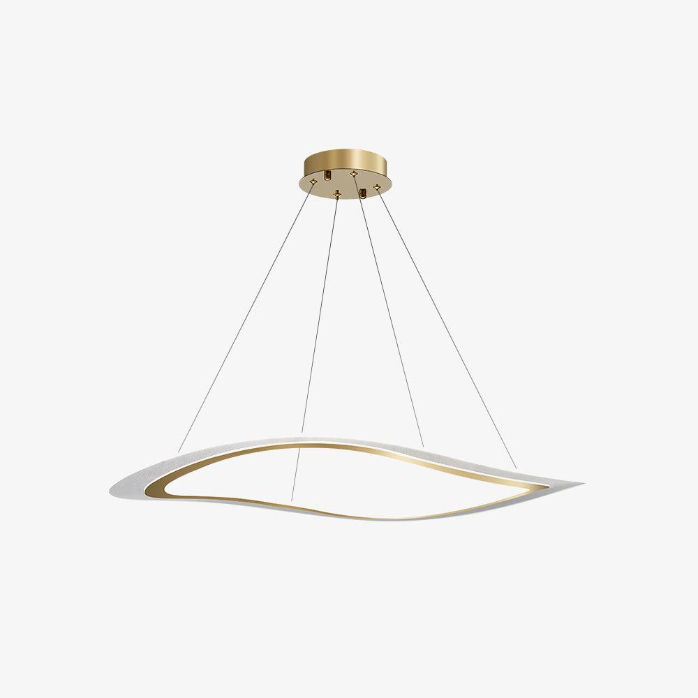 Lustra Chandelier LED Acrylic Gold Modern - Letslighting