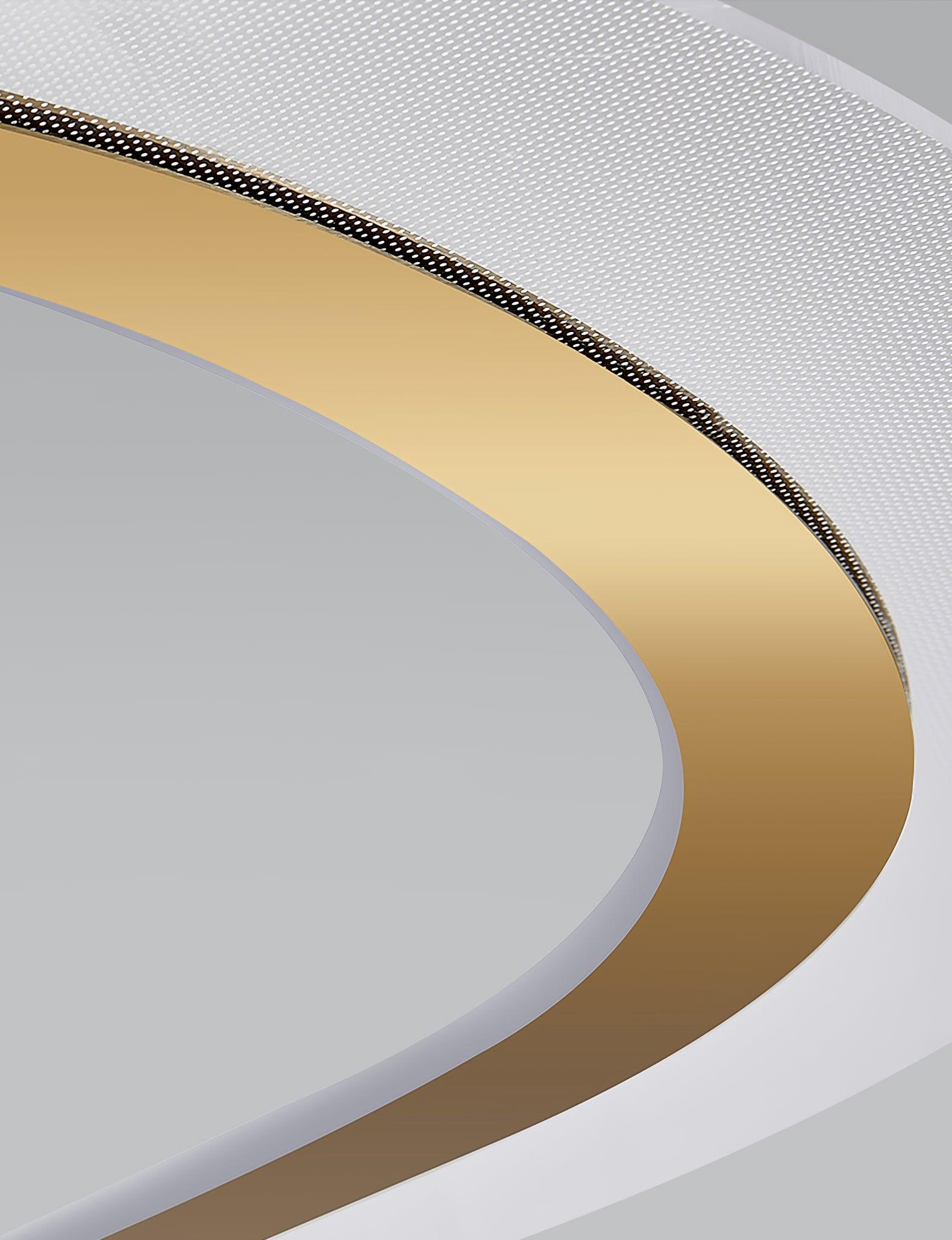 Lustra Chandelier LED Acrylic Gold Modern - Letslighting
