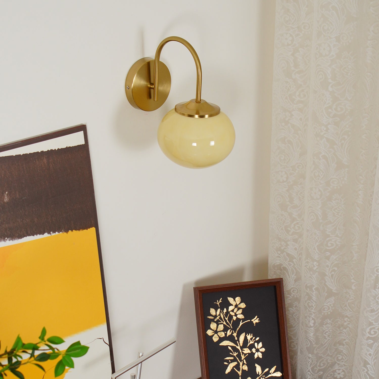 Doyle Premium Nordic Art Glass Wall Lamp - Letslighting