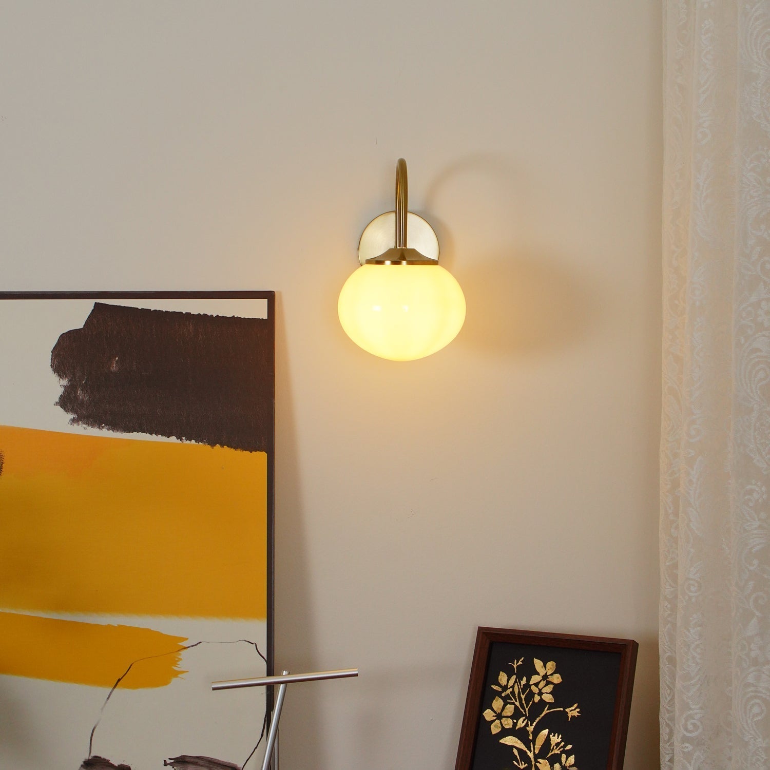 Doyle Premium Nordic Art Glass Wall Lamp - Letslighting