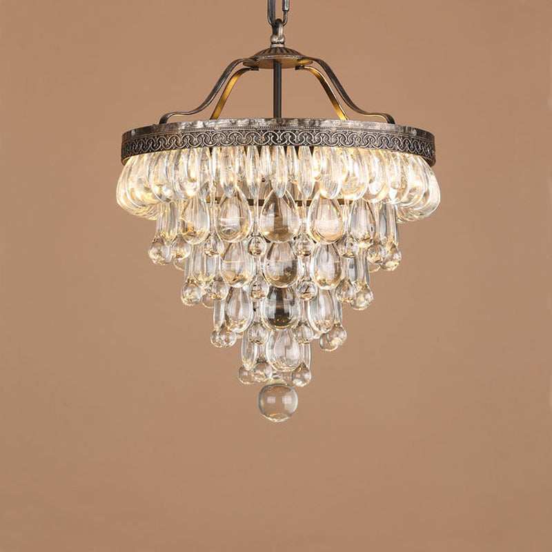 Blink Unique Inverted Pyramid Crystal Chandelier - Letslighting