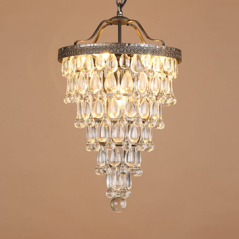 Blink Unique Inverted Pyramid Crystal Chandelier - Letslighting