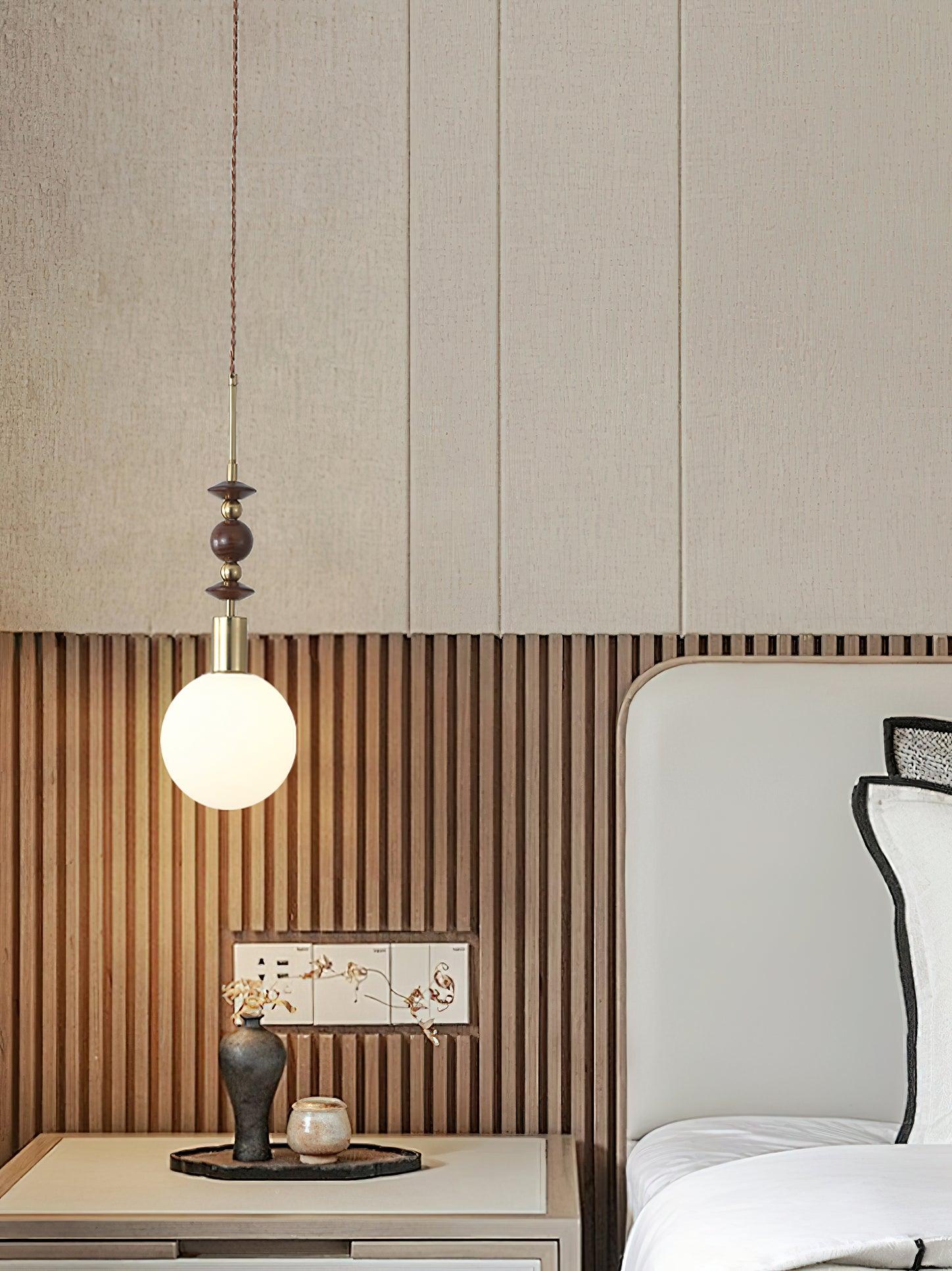 Vespean Wood Pendant Light - Letslighting