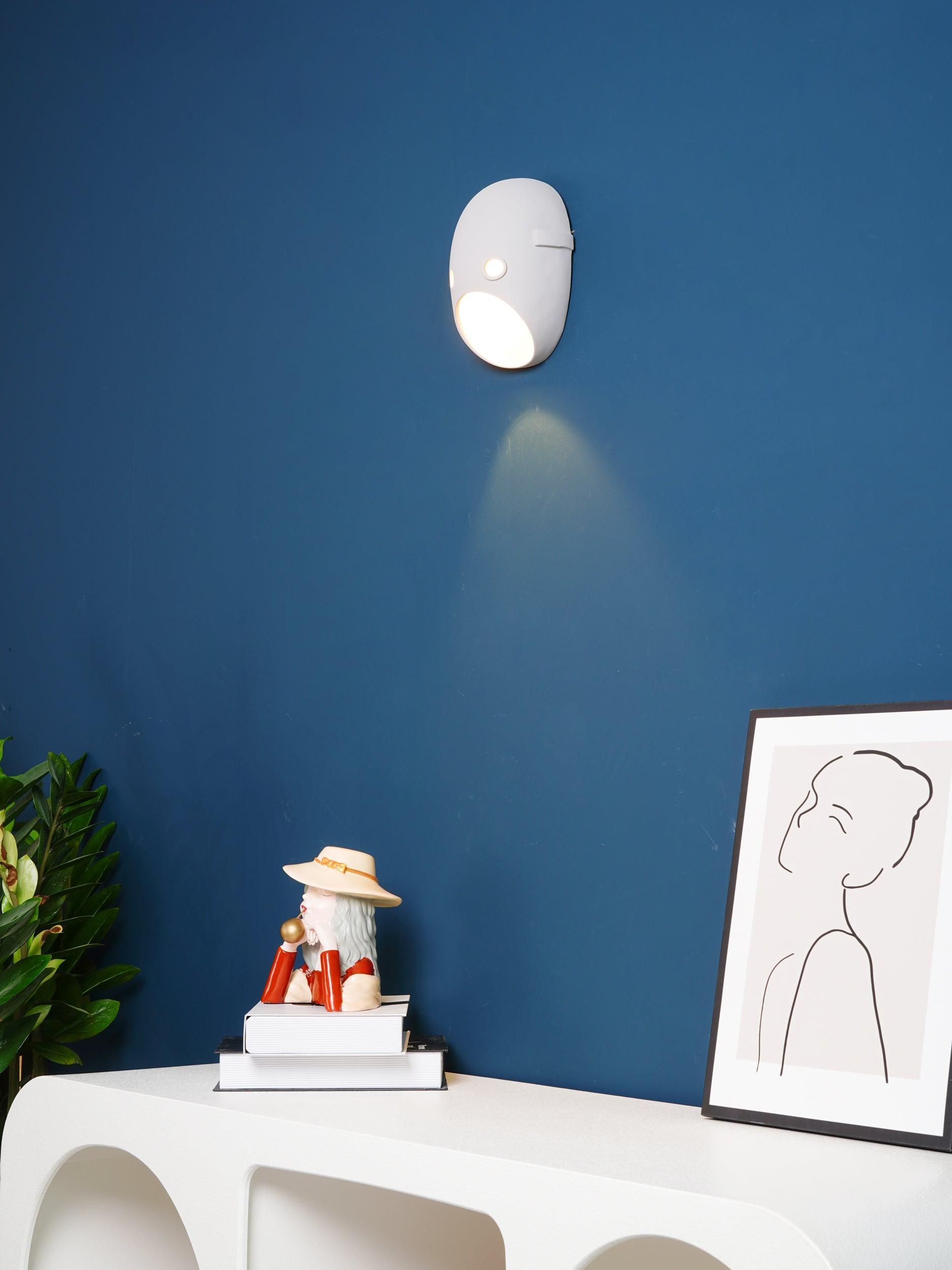 Mask Individual Creativity Resin Wall Light - Letslighting