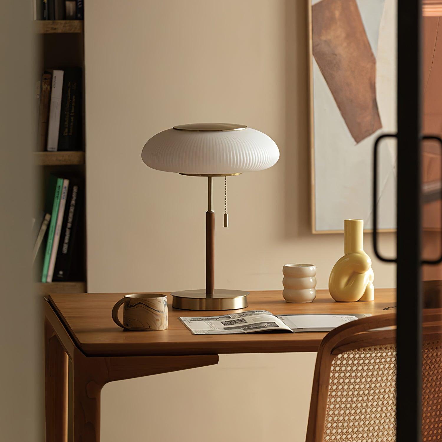 Glimmce Wood Table Lamp - Letslighting