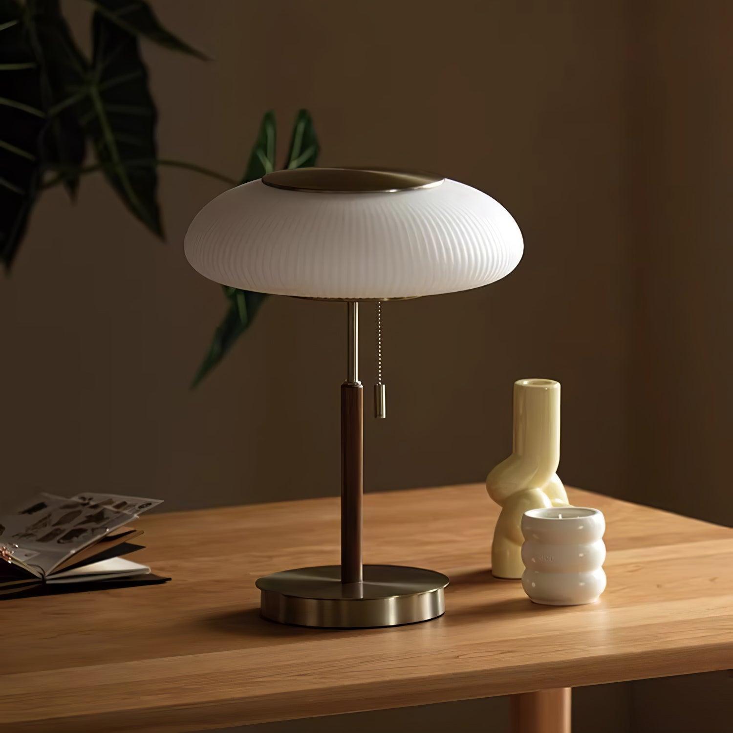Glimmce Wood Table Lamp - Letslighting