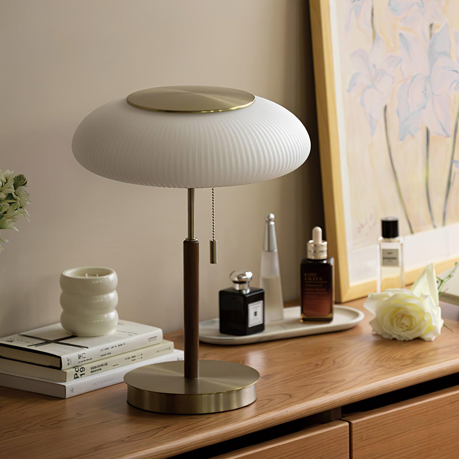 Glimmce Wood Table Lamp - Letslighting